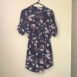 Short floral dress